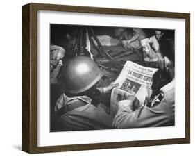 US Army Soldiers Brought in to Restore Order-null-Framed Photographic Print