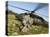 US Army Soldiers Prepare to Board a UH-60 Black Hawk Helicopter-Stocktrek Images-Stretched Canvas