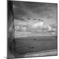 US Army War Planes Flying over the Panama Canal Zone-Thomas D^ Mcavoy-Mounted Premium Photographic Print