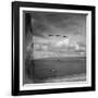 US Army War Planes Flying over the Panama Canal Zone-Thomas D^ Mcavoy-Framed Premium Photographic Print