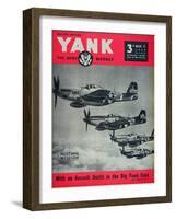 Us Army Yank Magazine British Edition, 11th March 1945-null-Framed Giclee Print