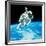 US Astronaut Bruce Mccandless Conducting Space Walk During Challenger IV Space Shuttle Mission-null-Framed Premium Photographic Print