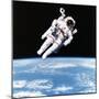 Us Astronaut Bruce Mccandless Spacewalking, 1984-null-Mounted Premium Photographic Print