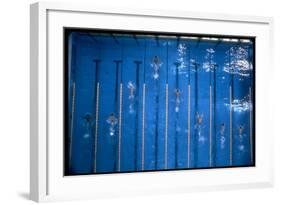 US Athlete Mark Spitz Leads in the 200 Meter Butterfly at the Summer Olympics-Co Rentmeester-Framed Photographic Print