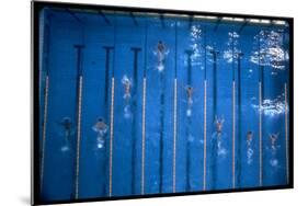 US Athlete Mark Spitz Leads in the 200 Meter Butterfly at the Summer Olympics-Co Rentmeester-Mounted Photographic Print