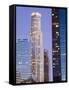 Us Bank Tower in Los Angeles, California, United States of America, North America-Richard Cummins-Framed Stretched Canvas