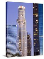 Us Bank Tower in Los Angeles, California, United States of America, North America-Richard Cummins-Stretched Canvas