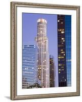 Us Bank Tower in Los Angeles, California, United States of America, North America-Richard Cummins-Framed Photographic Print