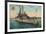 Us Battleship Iowa, C1908-null-Framed Giclee Print