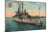 Us Battleship Iowa, C1908-null-Mounted Premium Giclee Print