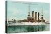 Us Battleship Maine-null-Stretched Canvas