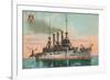 Us Battleship Missouri, C1908-null-Framed Giclee Print