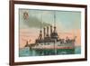 Us Battleship Missouri, C1908-null-Framed Giclee Print