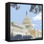 US Capital-Jim Christensen-Framed Stretched Canvas