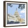 US Capital-Jim Christensen-Framed Photographic Print