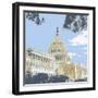 US Capital-Jim Christensen-Framed Photographic Print