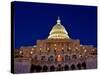 US Capitol at Twilight-Kevin Voelker-Stretched Canvas