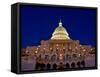 US Capitol at Twilight-Kevin Voelker-Framed Stretched Canvas