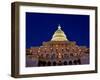 US Capitol at Twilight-Kevin Voelker-Framed Photographic Print