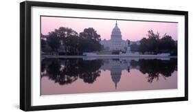 US Capitol Building at dawn, Washington DC, USA-null-Framed Photographic Print