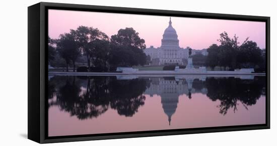 US Capitol Building at dawn, Washington DC, USA-null-Framed Stretched Canvas