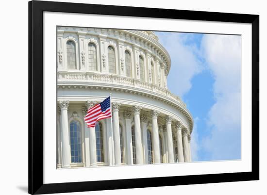 US Capitol Building - Washington DC-Orhan-Framed Photographic Print