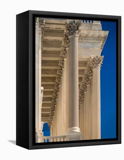 US Capitol Columns-Steve Gadomski-Framed Stretched Canvas