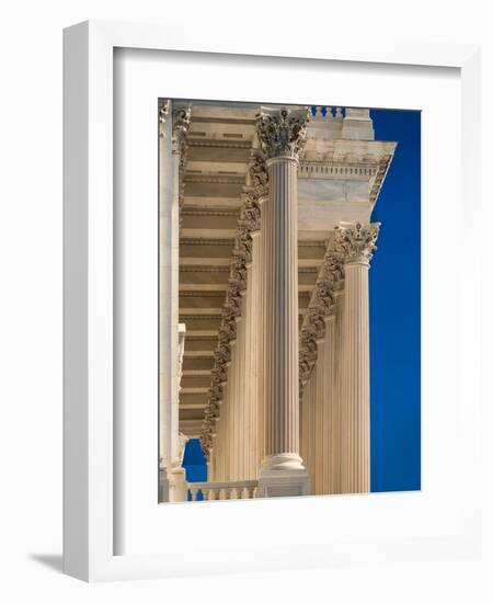 US Capitol Columns-Steve Gadomski-Framed Photographic Print