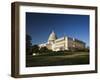 US Capitol Complex and Capitol Building Showing Current Renovation Work on Dome, Washington DC, USA-Mark Chivers-Framed Premium Photographic Print