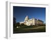 US Capitol Complex and Capitol Building Showing Current Renovation Work on Dome, Washington DC, USA-Mark Chivers-Framed Premium Photographic Print