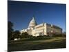 US Capitol Complex and Capitol Building Showing Current Renovation Work on Dome, Washington DC, USA-Mark Chivers-Mounted Photographic Print