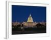 US Capitol Complex, Capitol and Senate Building Showing Current Renovation Work, Washington DC, USA-Mark Chivers-Framed Photographic Print