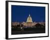 US Capitol Complex, Capitol and Senate Building Showing Current Renovation Work, Washington DC, USA-Mark Chivers-Framed Photographic Print