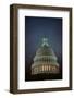 US Capitol in Fog-Joseph Sohm-Framed Photographic Print