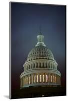 US Capitol in Fog-Joseph Sohm-Mounted Photographic Print