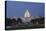 US Capitol Panoramic at Night as Seen from the Mall.-Ambient Ideas-Stretched Canvas