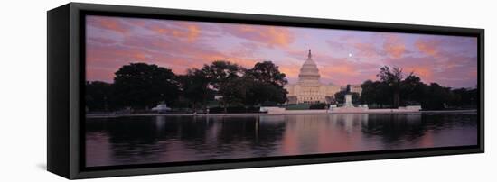 US Capitol, Washington D.C., USA-Walter Bibikow-Framed Stretched Canvas