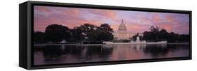 US Capitol, Washington D.C., USA-Walter Bibikow-Framed Stretched Canvas