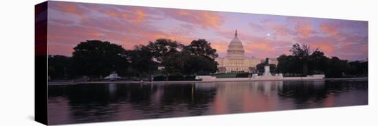 US Capitol, Washington D.C., USA-Walter Bibikow-Stretched Canvas