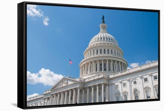 Us Capitol-robhillphoto com-Framed Stretched Canvas