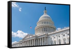 Us Capitol-robhillphoto com-Framed Stretched Canvas