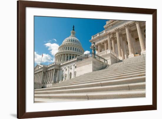 Us Capitol-robhillphoto com-Framed Photographic Print