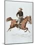 Us Cavalry Officer in Campaign Dress of the 1870S-Frederic Sackrider Remington-Mounted Giclee Print
