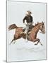 Us Cavalry Officer in Campaign Dress of the 1870S-Frederic Sackrider Remington-Mounted Giclee Print