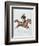 Us Cavalry Officer in Campaign Dress of the 1870S-Frederic Sackrider Remington-Framed Giclee Print