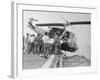 US Choppers Ditched after Saigon Pull-Out-null-Framed Photographic Print
