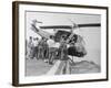 US Choppers Ditched after Saigon Pull-Out-null-Framed Photographic Print