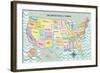 US Cities IX-Beth Grove-Framed Art Print