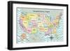 US Cities IX-Beth Grove-Framed Art Print