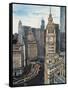 US Cityscape-Chicago-Melissa Wang-Framed Stretched Canvas